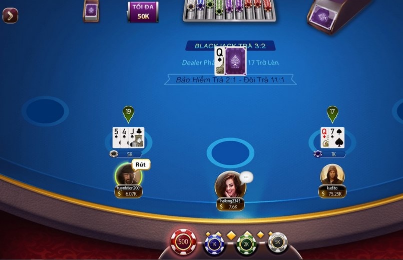 cách chơi blackjack sunwin club