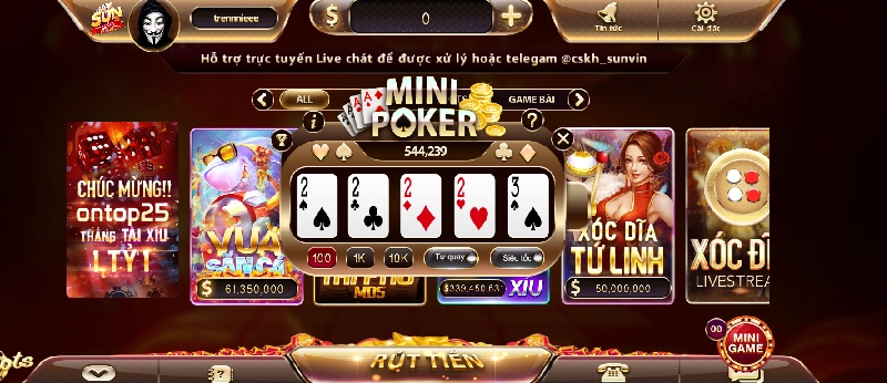 game poker sunwin club