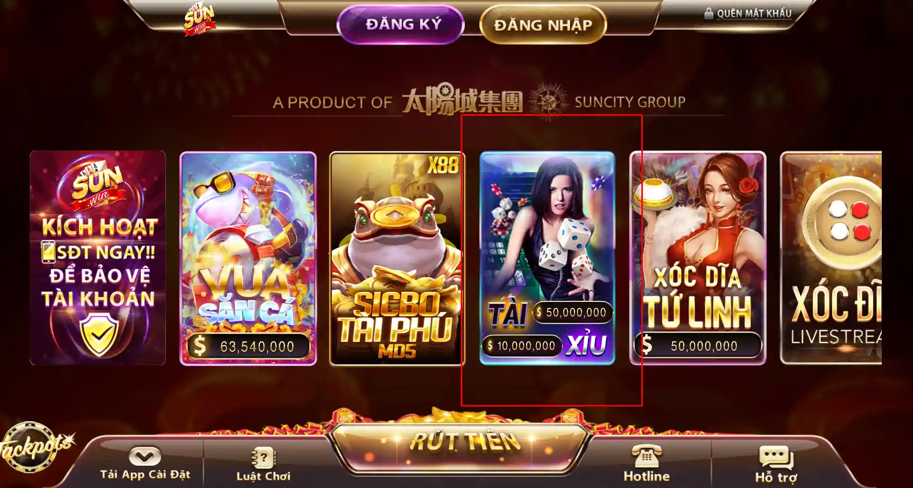 sicbo tài xỉu sunwin
