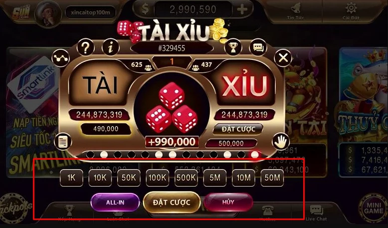 sicbo tài xỉu sunwin