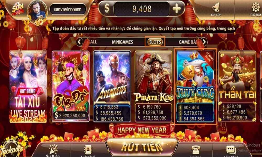 game nổ hũ Thuỷ Cung