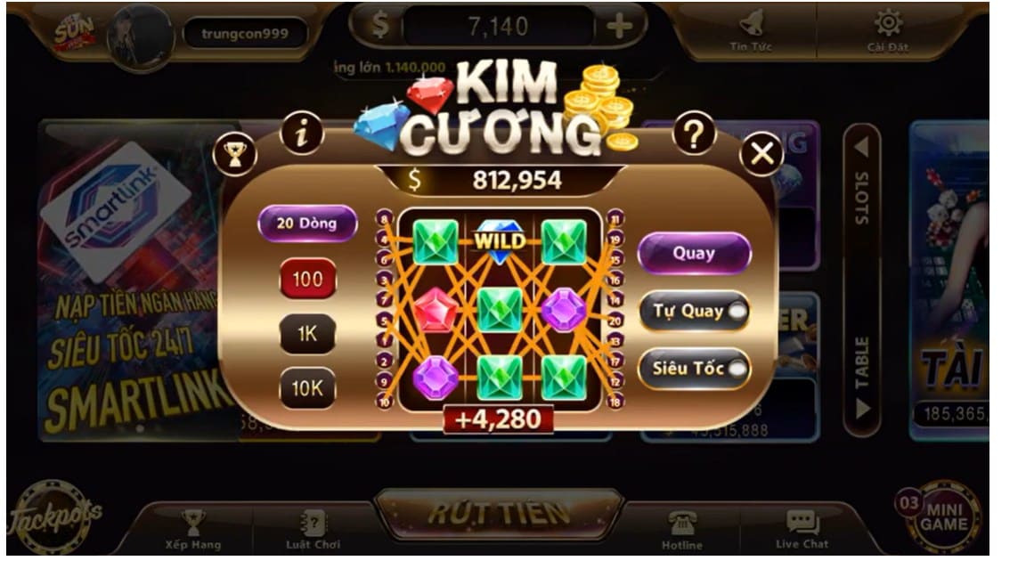 sunwin club game xếp Kim Cương sunwin
