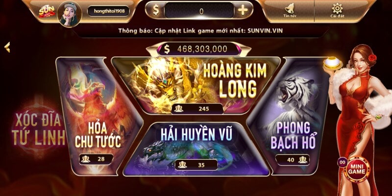 sunwin club xóc đĩa tứ tinh